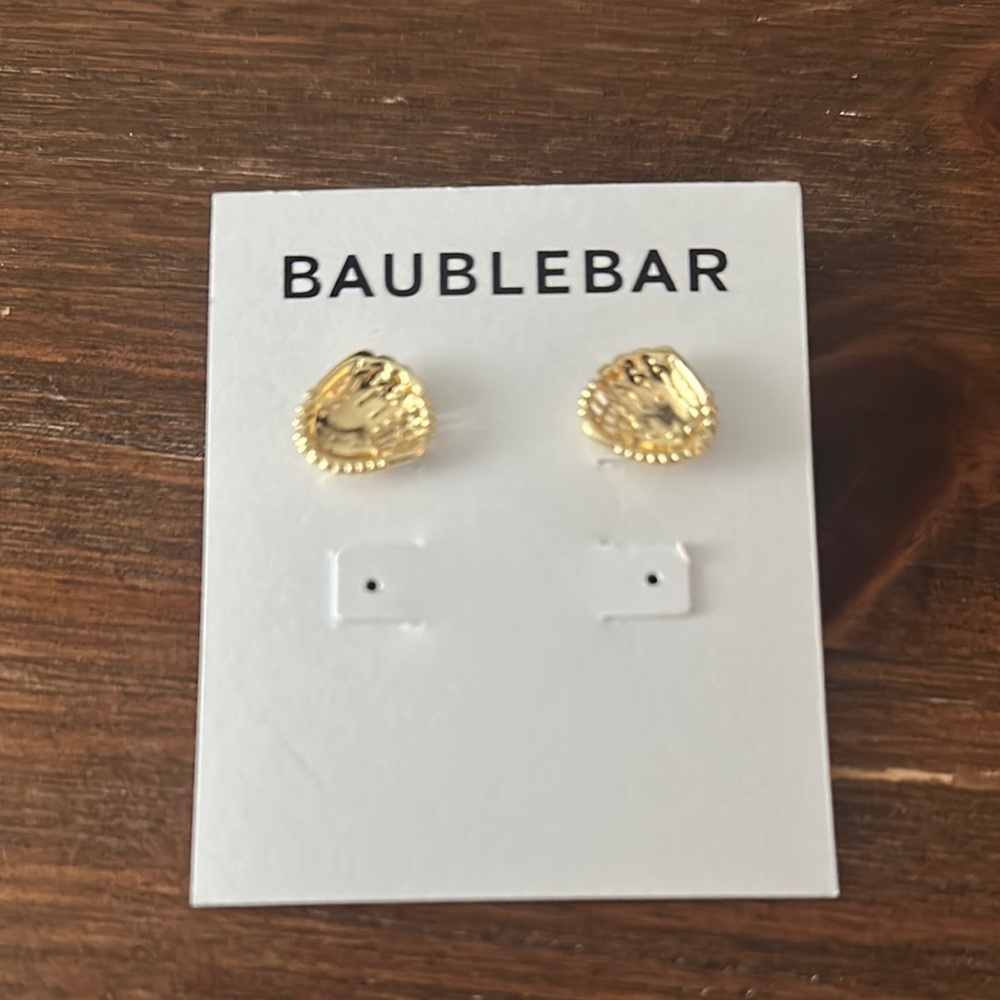 BaubleBar Gold Stud Earrings